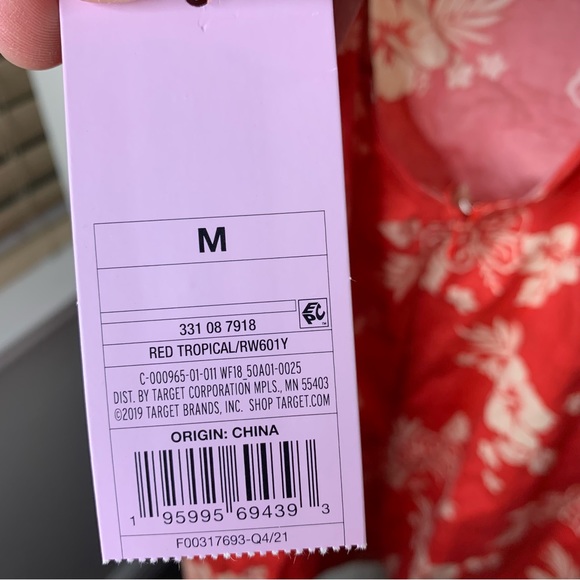 NWT Wild Fable Tropical Sun Dress - Picture 10 of 10